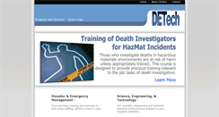 Desktop Screenshot of detech.net